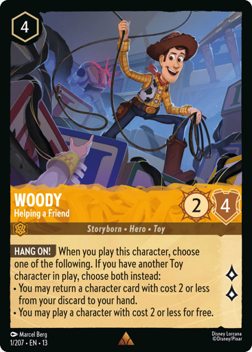 Woody – Helping a Friend