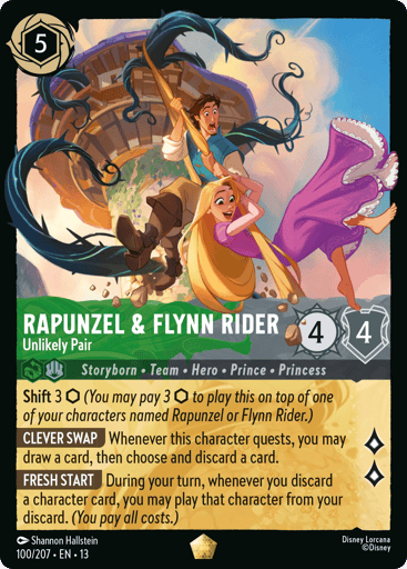 Rapunzel & Flynn Rider – Unlikely Pair