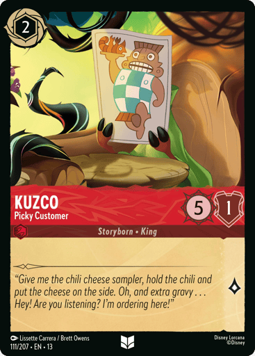 Kuzco – Picky Customer