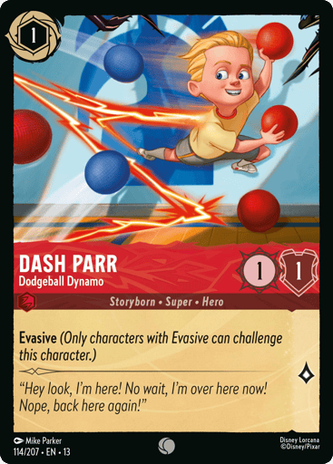 Dash Parr – Dodgeball Dynamo