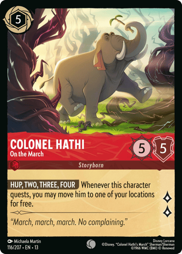 Colonel Hathi – On the March