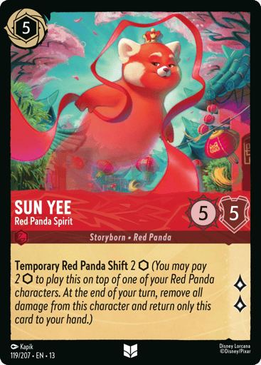 Sun Yee – Red Panda Spirit