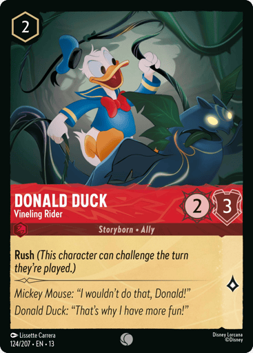 Donald Duck – Vineling Rider