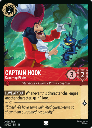 Captain Hook – Conniving Pirate
