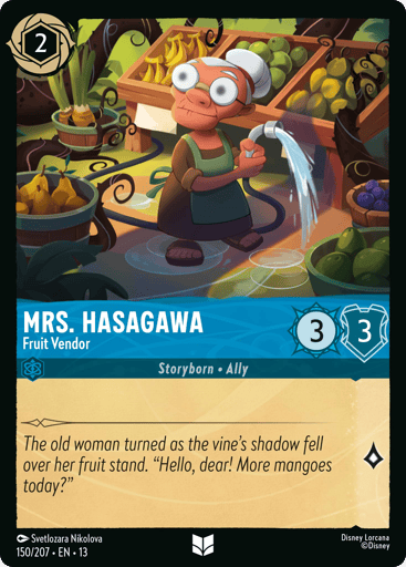 Mrs. Hasagawa – Fruit Vendor
