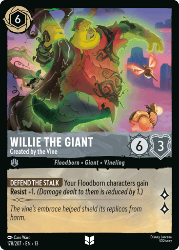 Willie the Giant – Created by the Vine