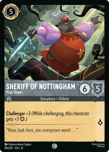 Sheriff of Nottingham – Vine Slayer