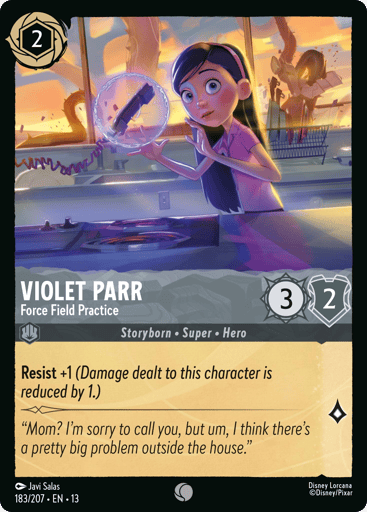 Violet Parr – Force Field Practice