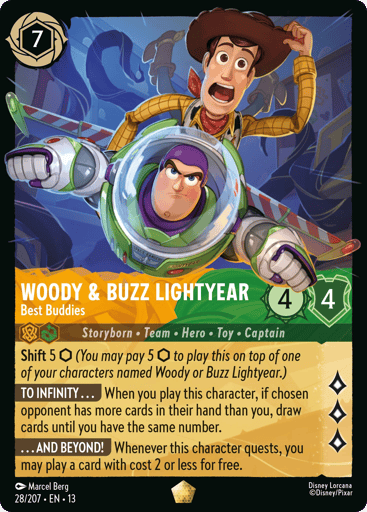 Woody & Buzz Lightyear – Best Buddies
