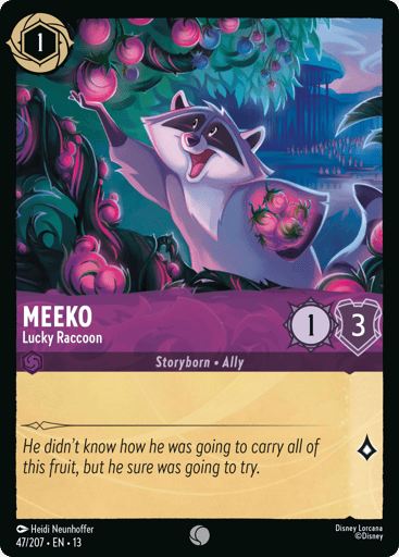Meeko – Lucky Raccoon
