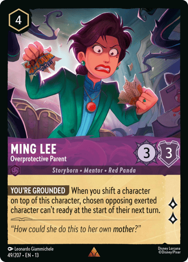 Ming Lee – Overprotective Parent