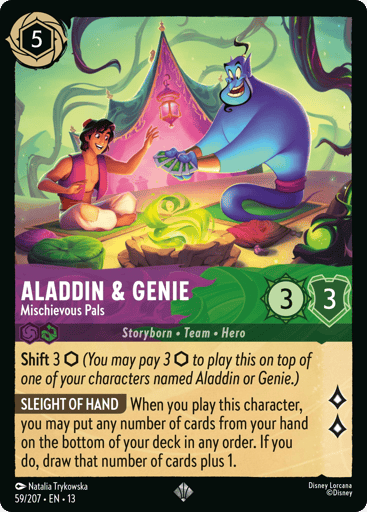 Aladdin & Genie – Mischievous Pals