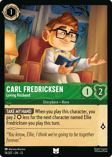 Carl Fredricksen – Loving Husband