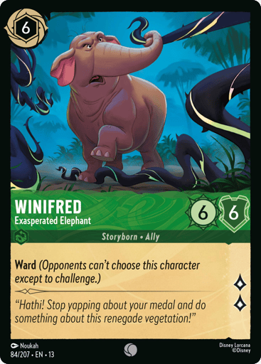 Winifred – Exasperated Elephant