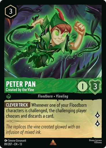 Peter Pan – Created by the Vine