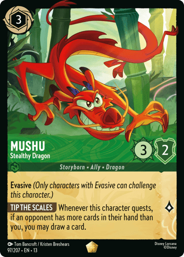 Mushu – Stealthy Dragon