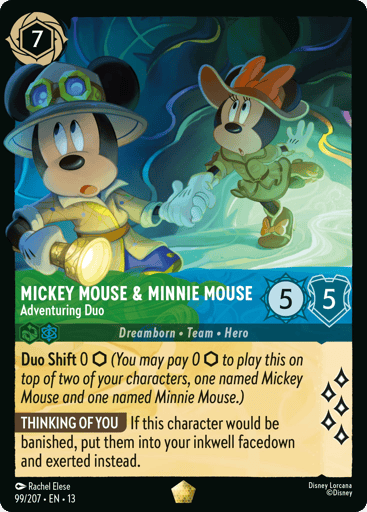 Mickey Mouse & Minnie Mouse – Adventuring Duo