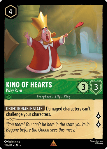 King of Hearts – Picky Ruler