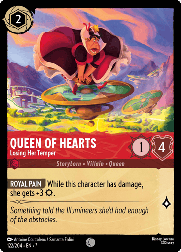 Queen of Hearts – Losing Her Temper