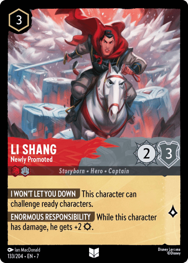 Li Shang – Newly Promoted