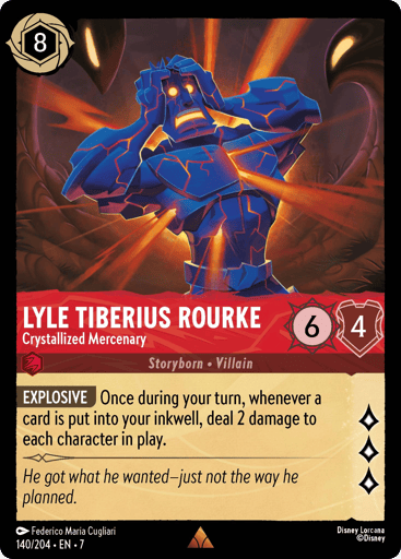 Lyle Tiberius Rourke – Crystallized Mercenary