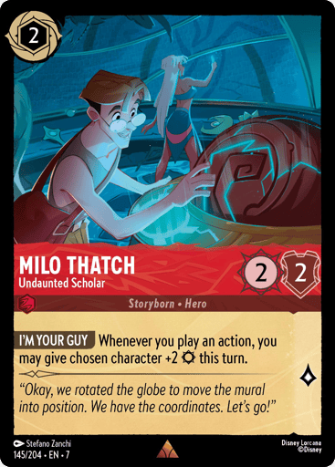 Milo Thatch – Undaunted Scholar