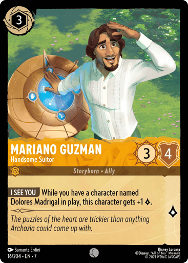 Mariano Guzman – Handsome Suitor