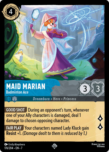 Maid Marian – Badminton Ace