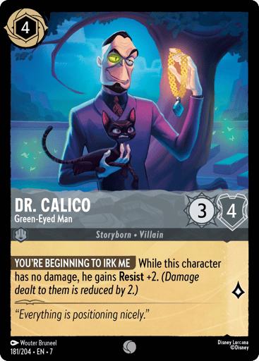 Dr. Calico – Green-Eyed Man