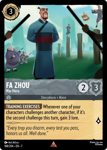 Fa Zhou – War Hero