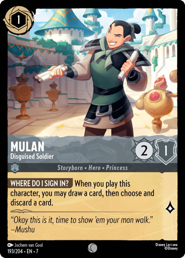 Mulan – Disguised Soldier