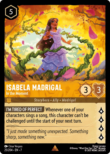 Isabela Madrigal – In the Moment