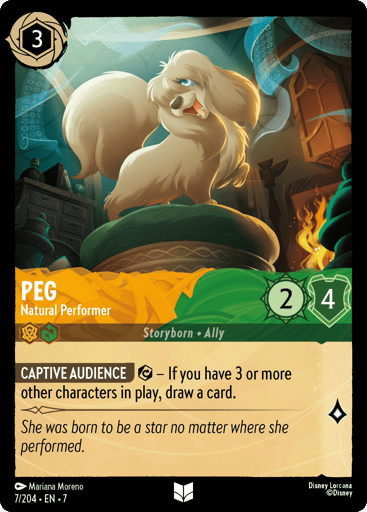 Peg – Natural Performer