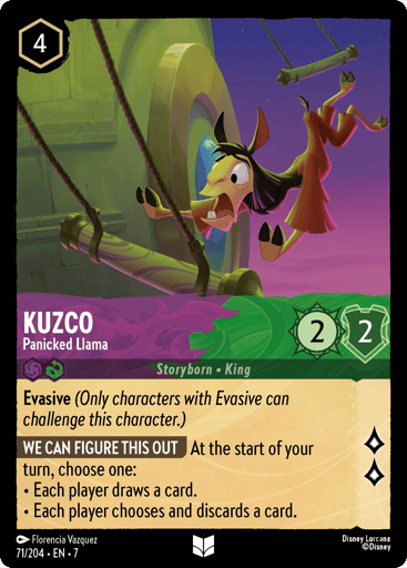 Kuzco – Panicked Llama