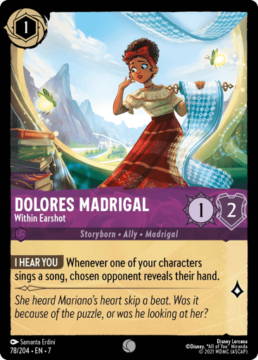 Dolores Madrigal – Within Earshot