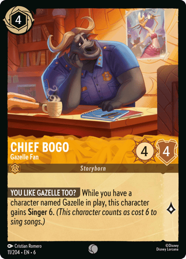 Chief Bogo – Gazelle Fan