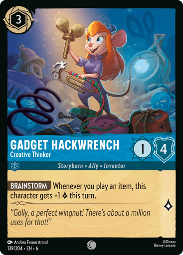 Gadget Hackwrench – Creative Thinker