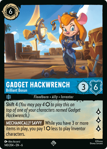 Gadget Hackwrench – Brilliant Bosun