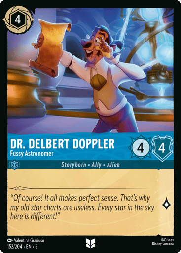 Dr. Delbert Doppler – Fussy Astronomer