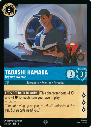 Tadashi Hamada – Baymax Inventor