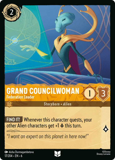 Grand Councilwoman – Federation Leader