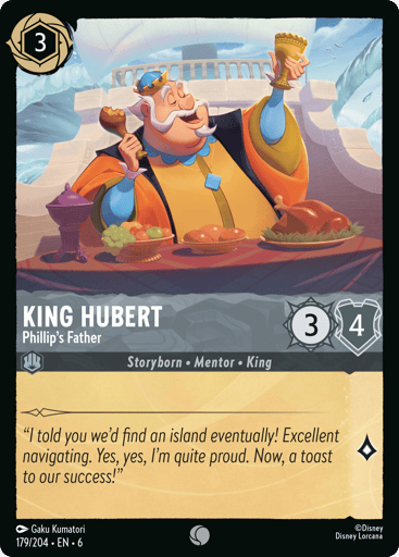 King Hubert – Phillip's Father