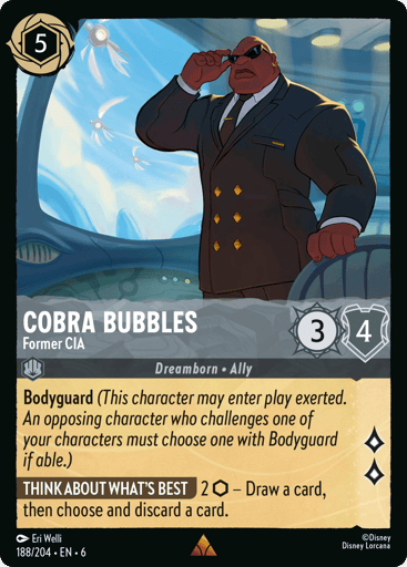 Cobra Bubbles – Former CIA