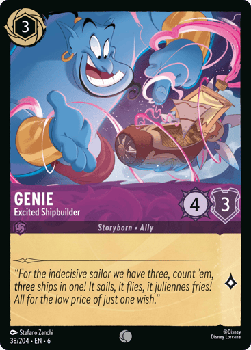 Genie – Excited Shipbuilder