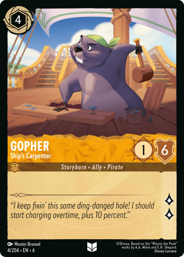 Gopher – Ship's Carpenter
