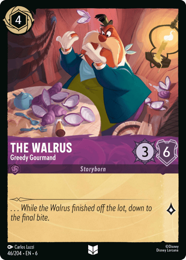 The Walrus – Greedy Gourmand