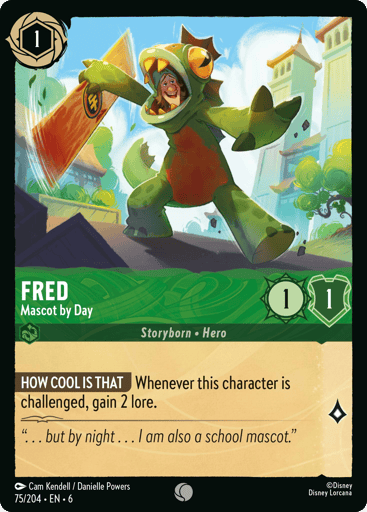 Fred – Mascot by Day