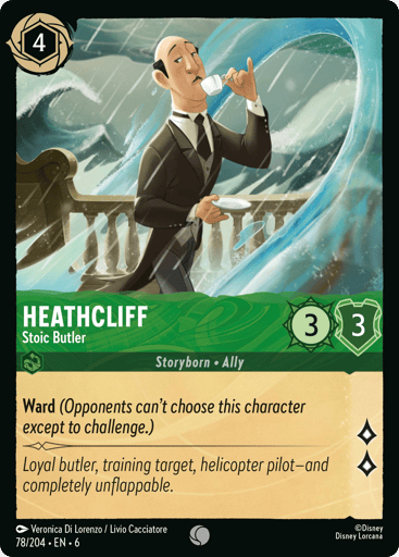 Heathcliff – Stoic Butler