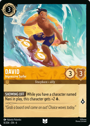 David – Impressive Surfer