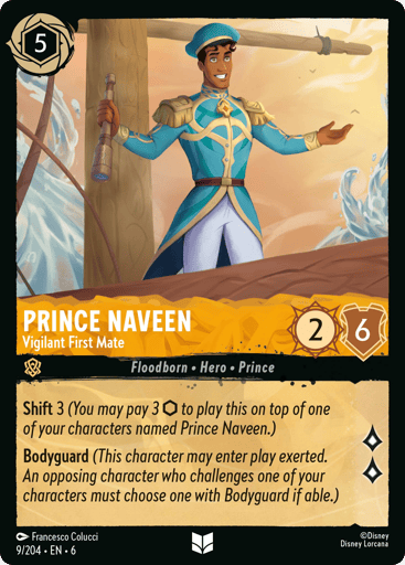Prince Naveen – Vigilant First Mate
